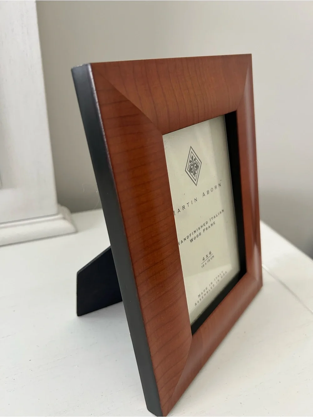 Martin Aborn Handcrafted Italian Wood Picture Frame 4 by 6